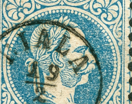 stempel - Freimarken-Ausgabe 1867 : Kopfbildnis Kaiser Franz Joseph I 1867_g12