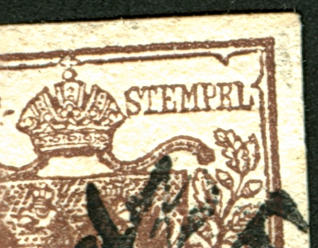 6 Kreuzer 1850 Type Ib : Abart ? Stempr10