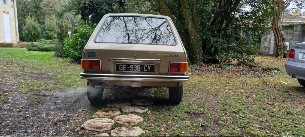 Présentation et Bonjour de Bordeaux en 104 GL de 1978 20220126