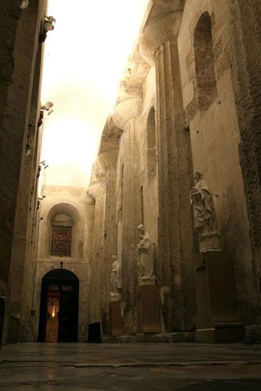 Syracuse, l'ancien grand temple d'Athéna devenu cathédrale Siracu12