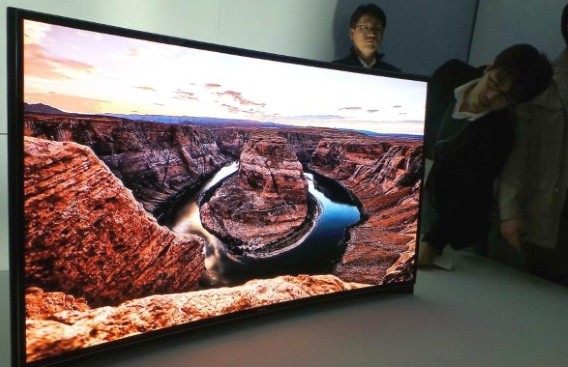 The world's first curved 3D oled TV Tvgebo10