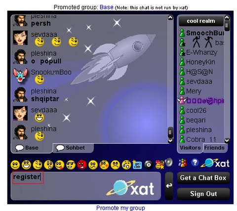 Xat chat a make User's Guide