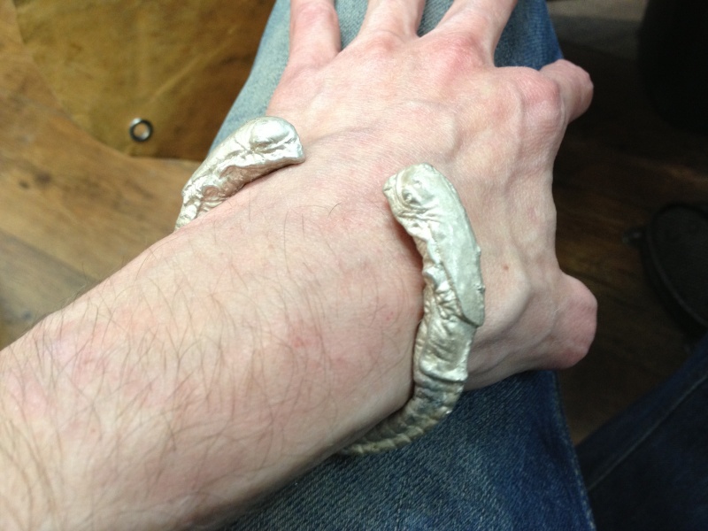 Nouvelle création : Bracelet double Chestburster en argent Img_0620