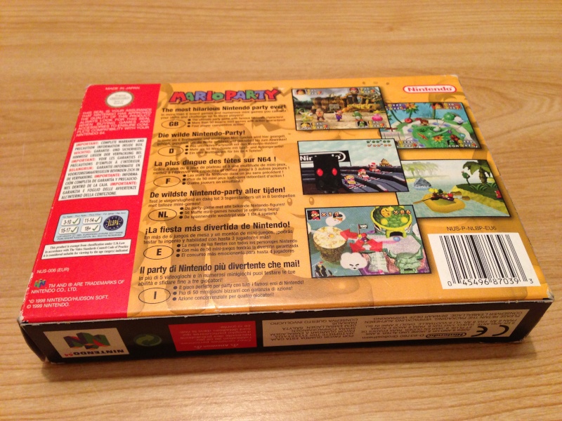[Vendu] Mario Party Pal Complet - Nintendo 64 Img_0617