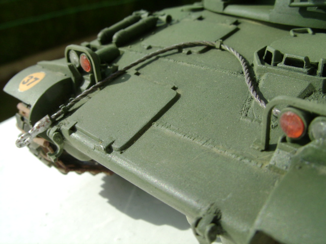 amx 30 dca 1/35 avec chenille à maillons séparés 1810