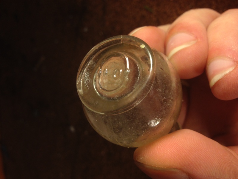 One more little clear vase I found. Interesting mark on the bottom! thanks! Photo-12