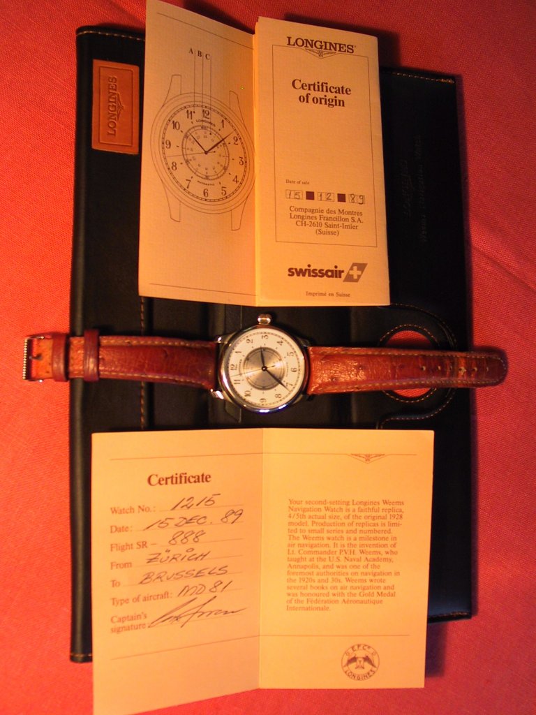 Revue de ma Longines Weems ... 113-1312