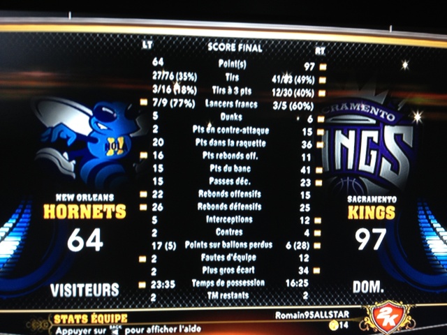 Hornets 64 @ Sacramento Kings 97 [VERIFIE] Img_0345