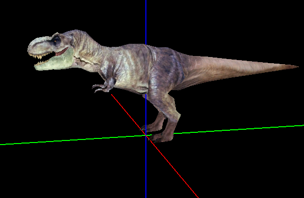 Jurassic Park Animatronic T-rex skin v.2 2002-027