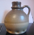 Help with ID please. Pottery jug. Stoneware. Name on base Pot_1111