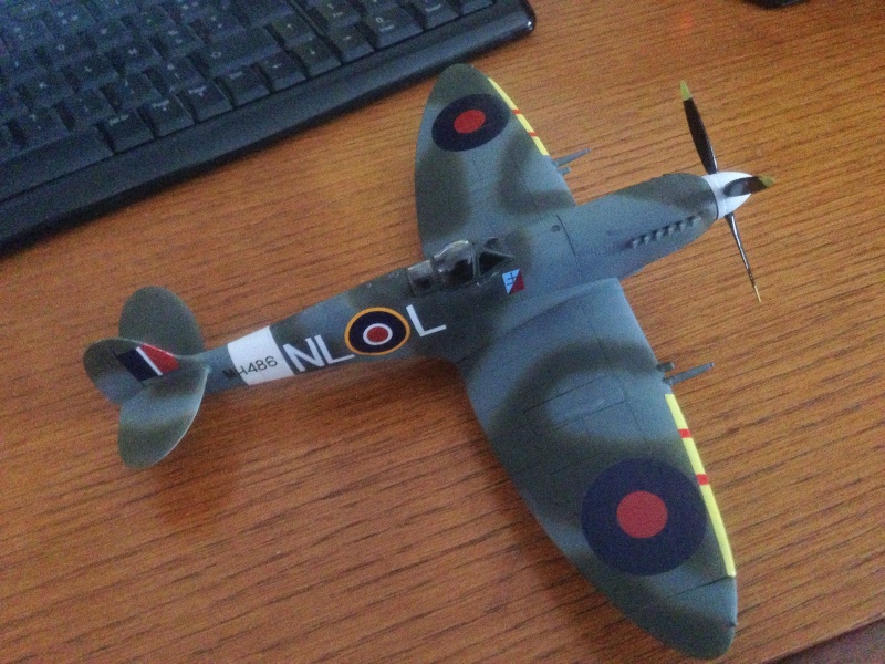 Spitfire mk IX au 1/48ème apres 20ans ...test Maquet15