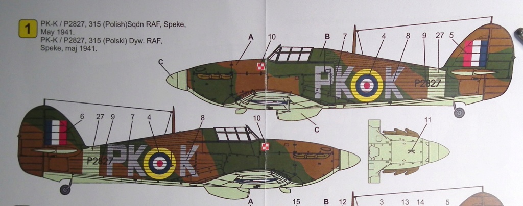 [ARMA HOBBY]-Hurricane Mk 1 métal wings - 1/72 - 315ème squadron Polonais Dscf3513