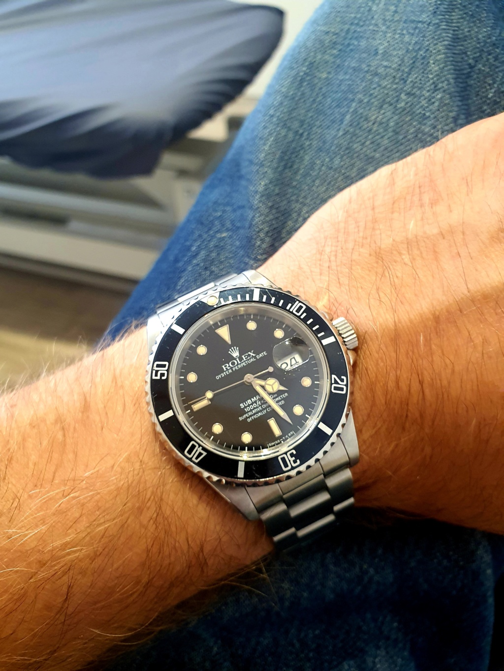 rolex - [Vends] Rolex Submariner 16610 Tritium 20210815