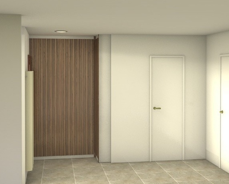 projets de placard et decoration longs couloirs étroits Mondre10