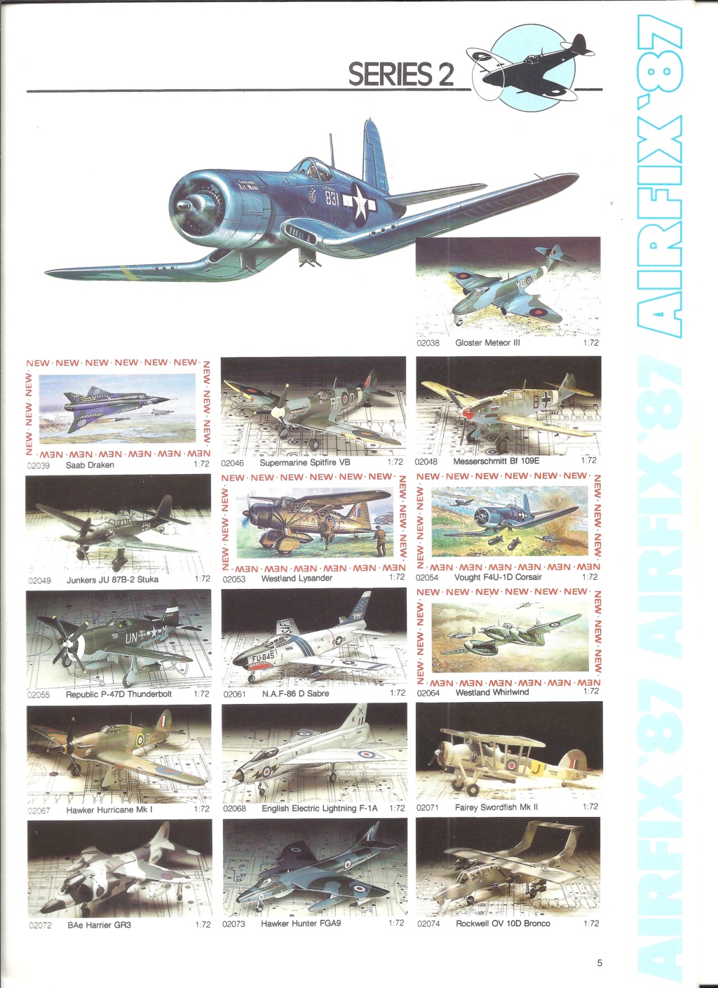[AIRFIX 1987] Catalogue 1987 24ème édition Airfi290