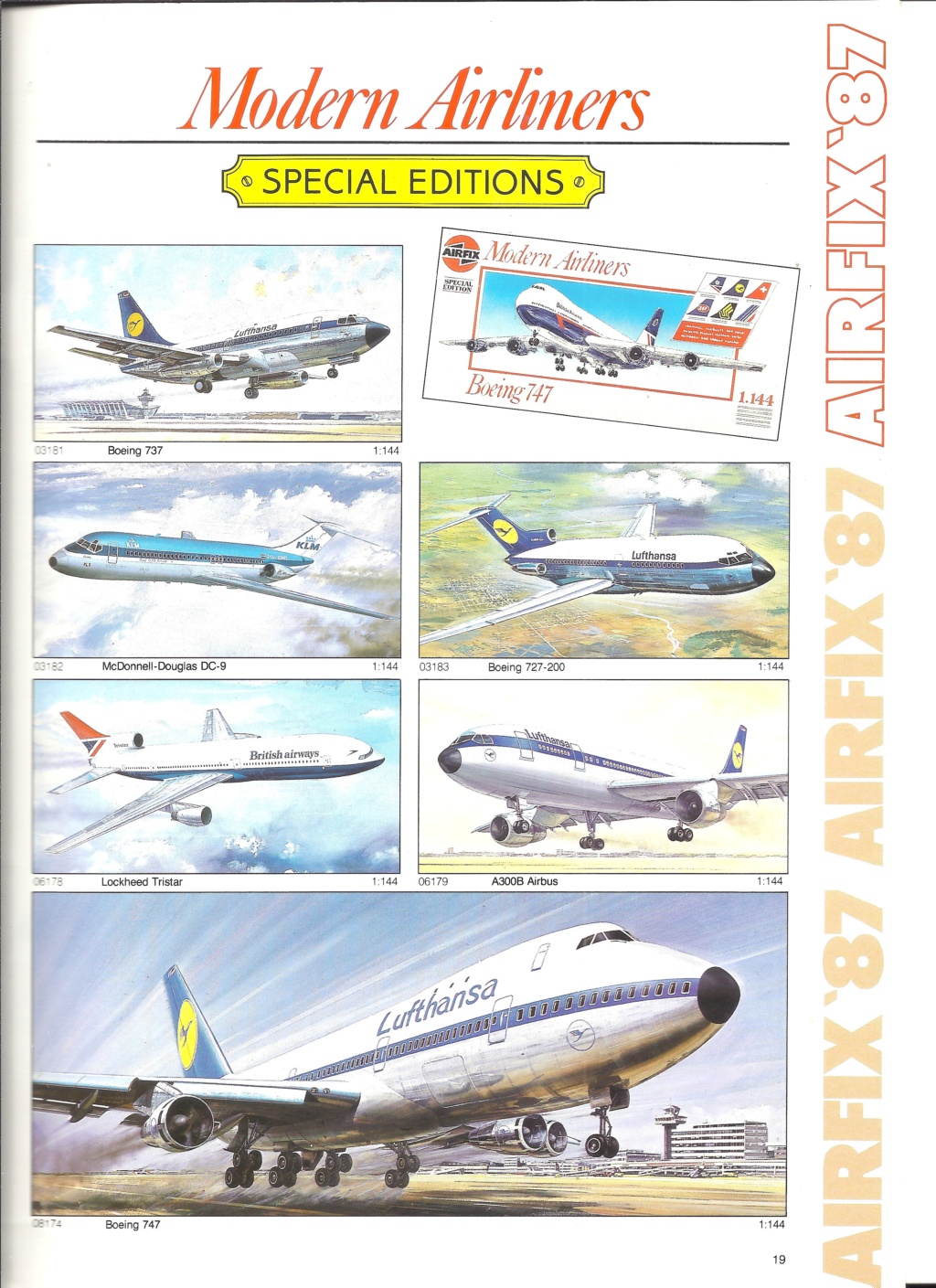 [AIRFIX 1987] Catalogue 1987 24ème édition Airfi305