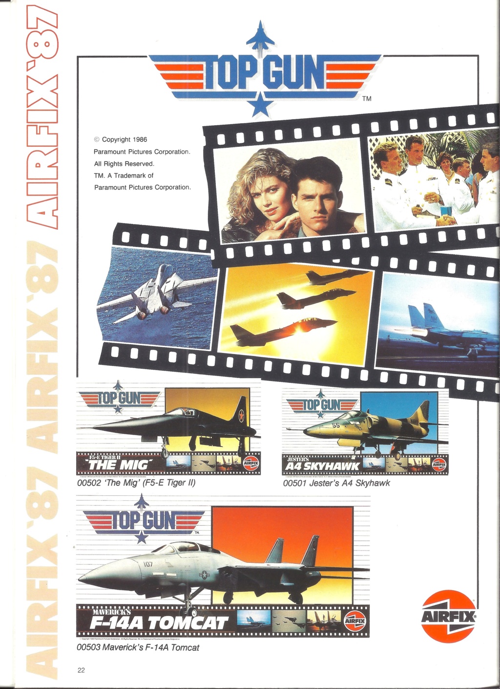 [AIRFIX 1987] Catalogue 1987 24ème édition Airfi310