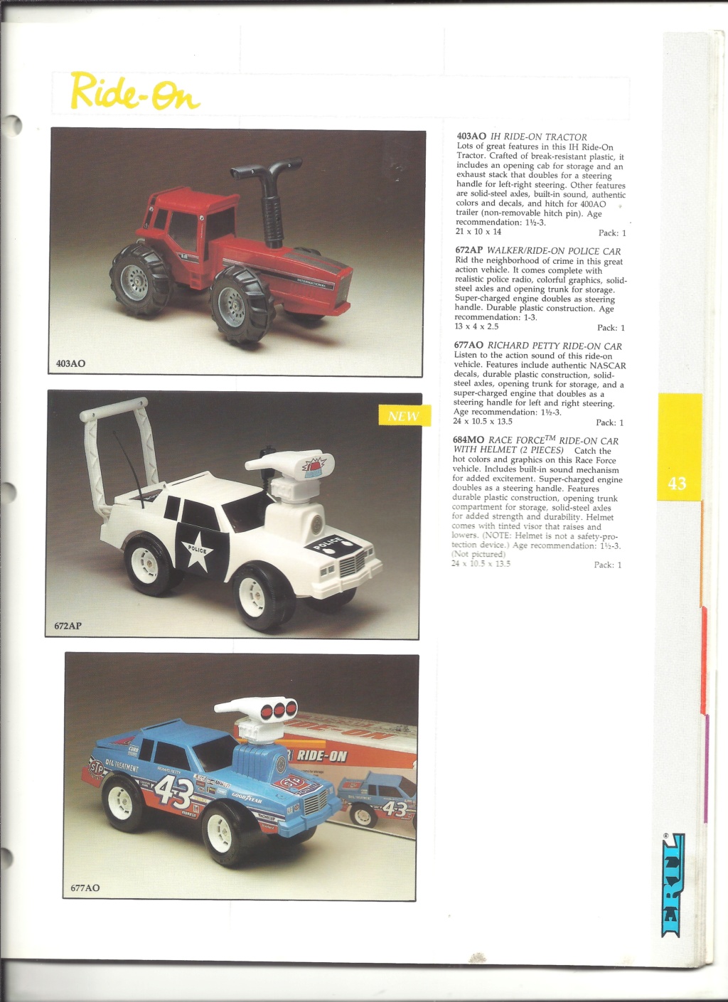[ERTL 1987] Catalogue replicas 1987  Ertl_c52