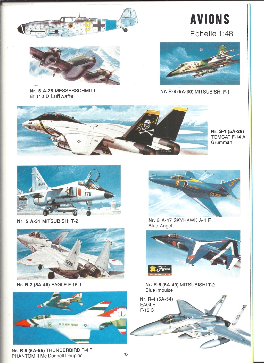 1988 - [FUJIMI 1988] Catalogue 1988 Fujim428