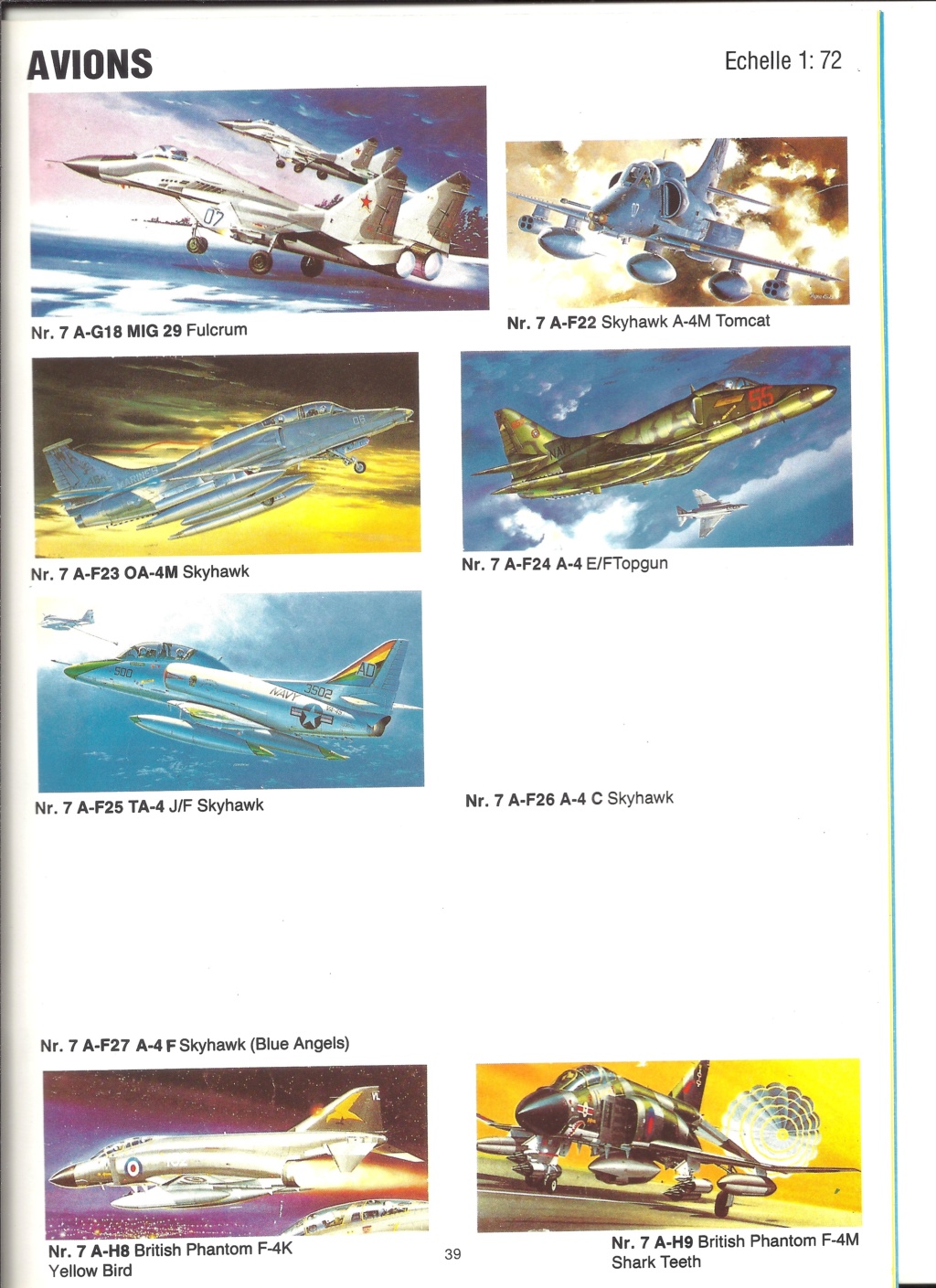 1988 - [FUJIMI 1988] Catalogue 1988 Fujim439