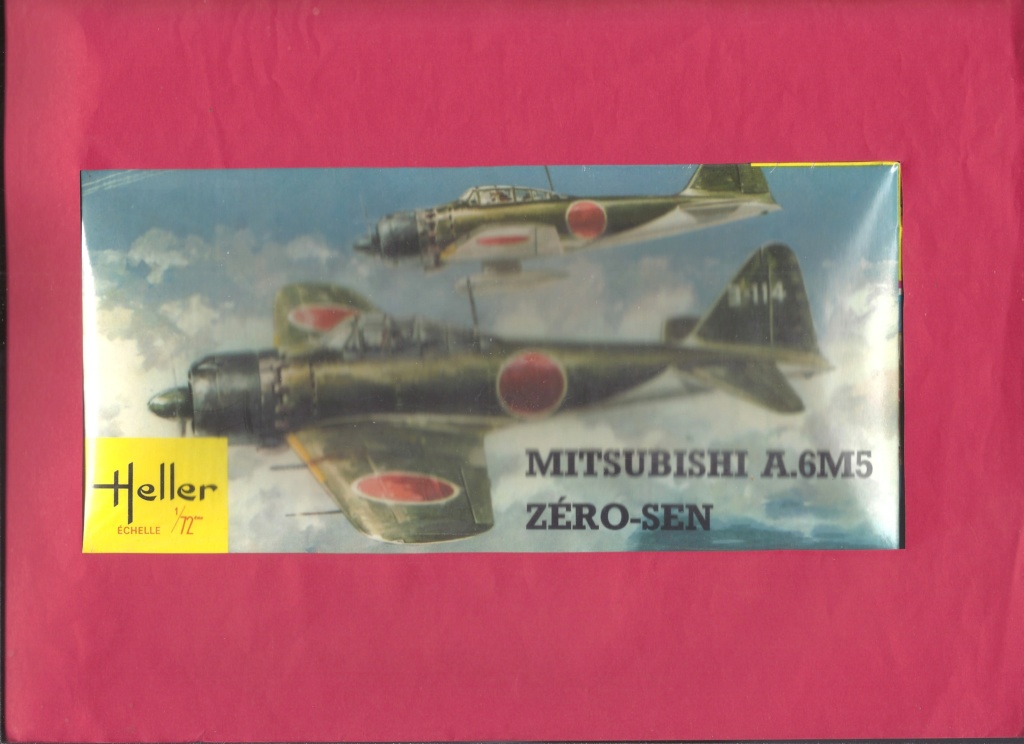 MITSUBISHI A.6M5 Zero-Sen 1/72ème Réf L082 Helle905