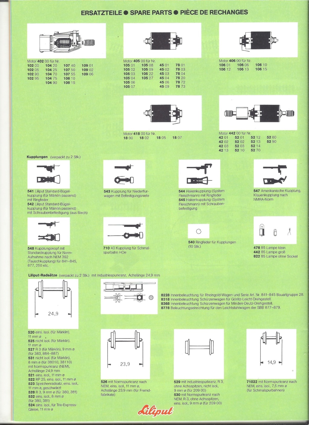 [LILIPUT 1981] Catalogue 1981 Lilipu96