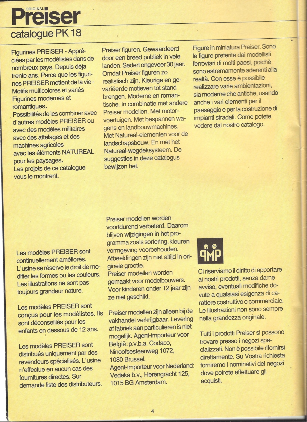 [PREISER 1986] Catalogue 1986 18éme édition Preise42