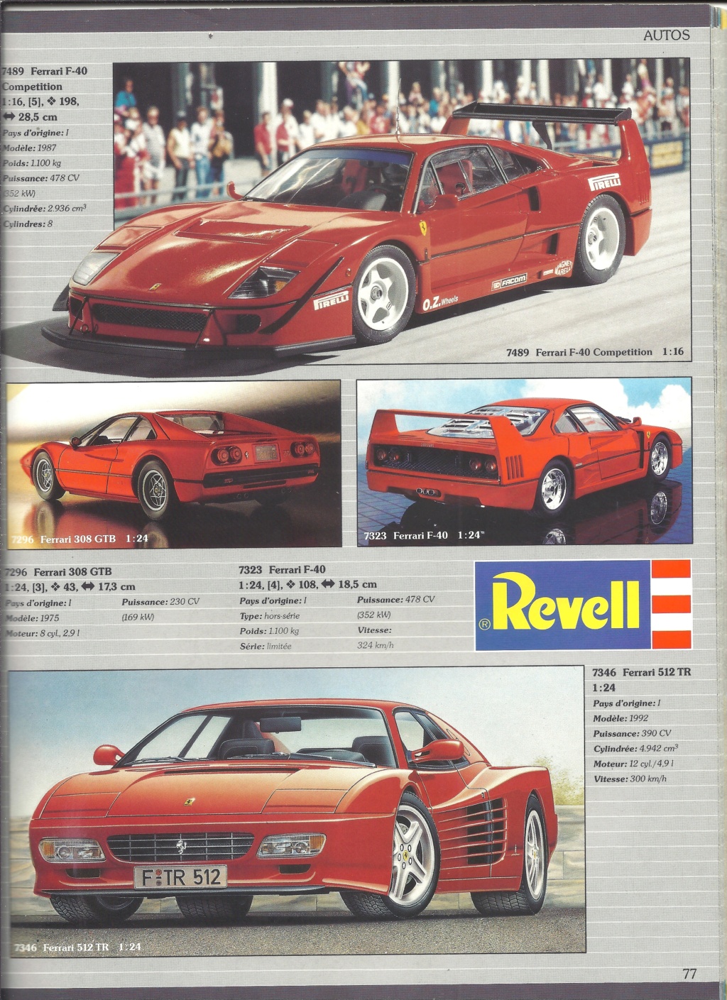 [REVELL 1993] Catalogue 1993 Revel271