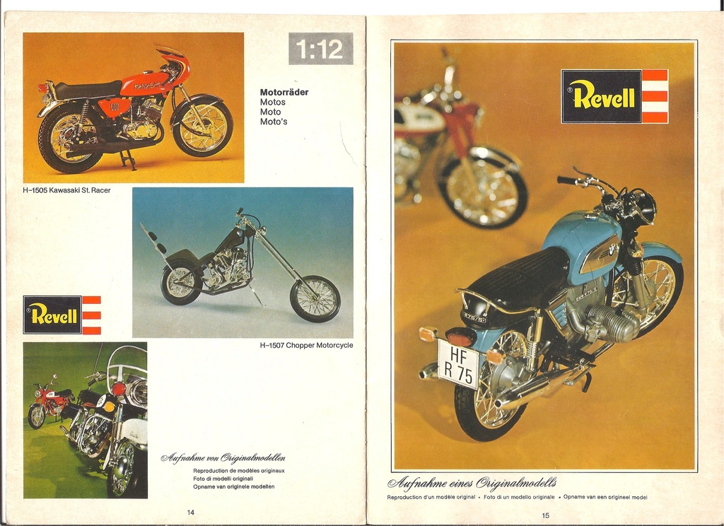 [REVELL 1975] Mini catalogue 1975  Revell18