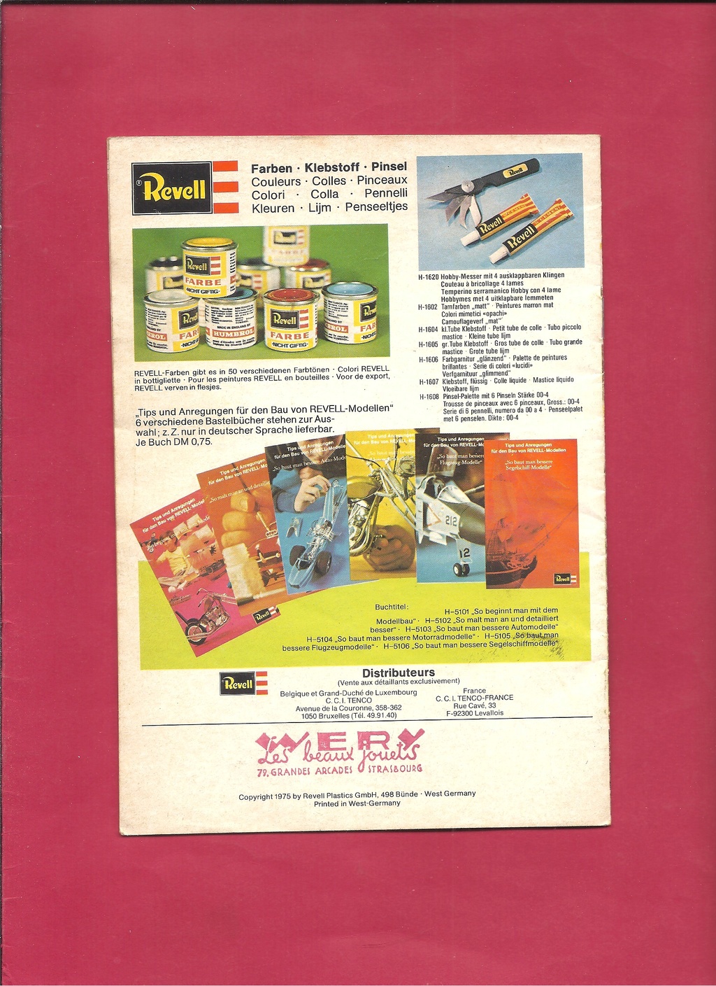 [REVELL 1975] Mini catalogue 1975  Revell19
