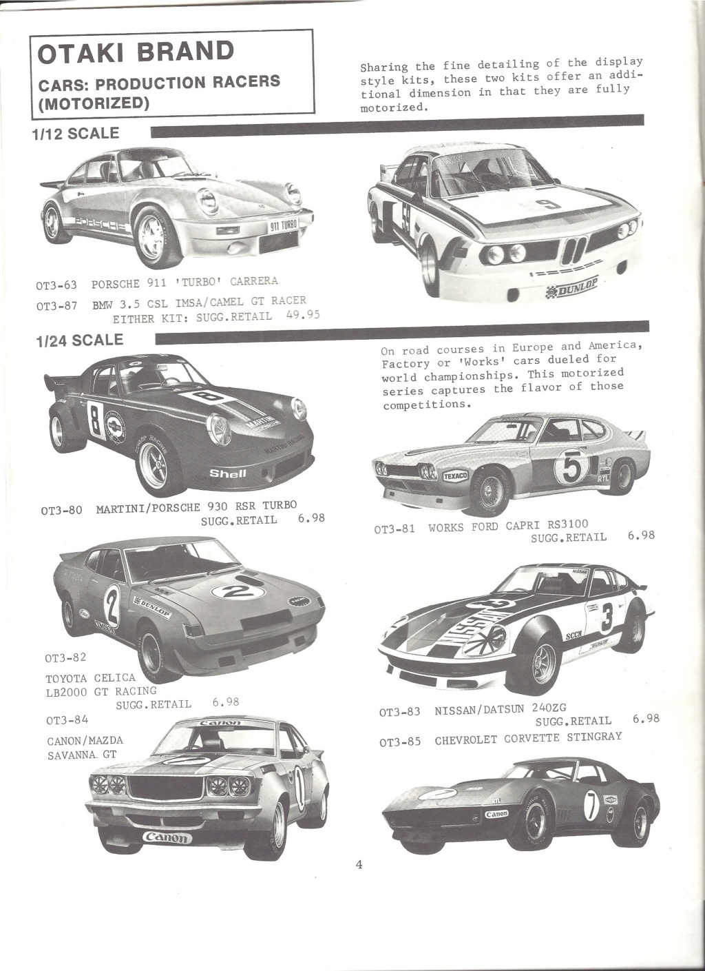 [SCALE CRAFT 1973] Catalogue OTAKI, NITTO, MITSUWA et LS 1973 Scale_14