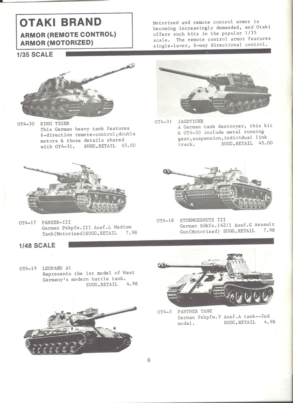 [SCALE CRAFT 1973] Catalogue OTAKI, NITTO, MITSUWA et LS 1973 Scale_17