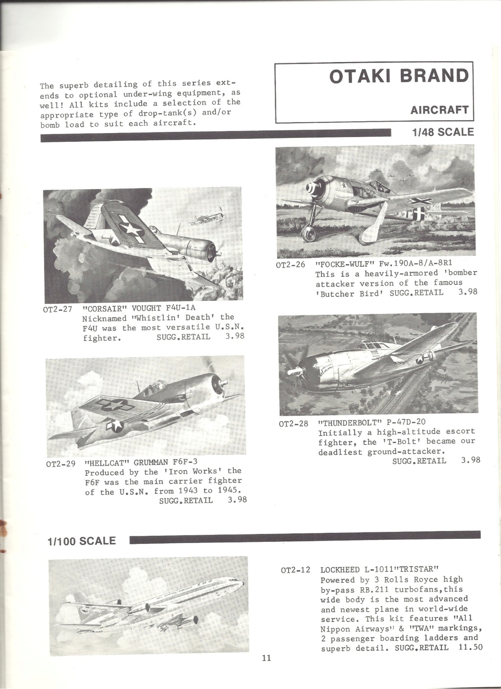 [SCALE CRAFT 1973] Catalogue OTAKI, NITTO, MITSUWA et LS 1973 Scale_24