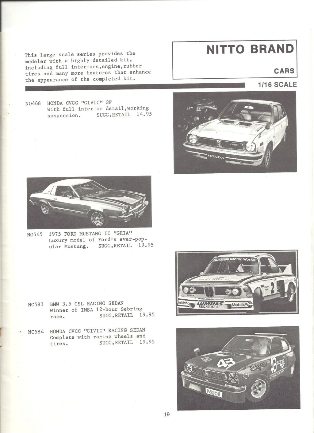 [SCALE CRAFT 1973] Catalogue OTAKI, NITTO, MITSUWA et LS 1973 Scale_29