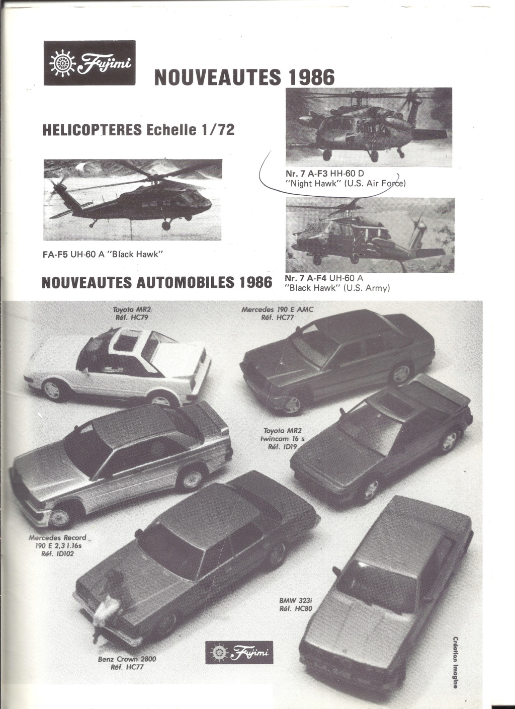 [SPI KAGER 1986] Catalogue FUJIMI 1986 Spi-k100