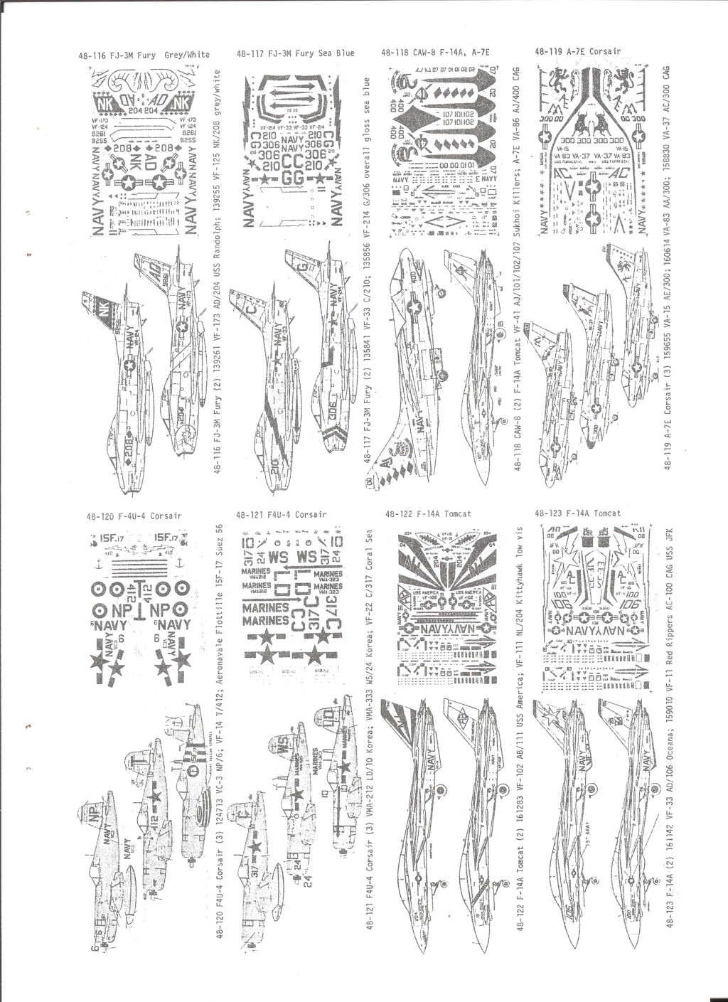 [SUPERSCALE DECALS & XTRADECAL 1993] Catalogue 1993 Super131