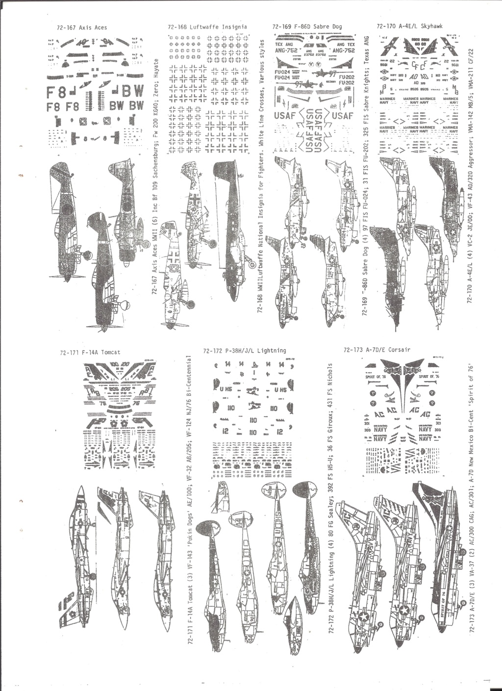 [SUPERSCALE DECALS & XTRADECAL 1993] Catalogue 1993 Supers48