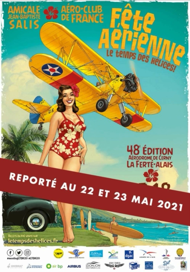 R.HUGAULT : ses affiches des meeting aériens de la Ferté-Allais Fb_img50