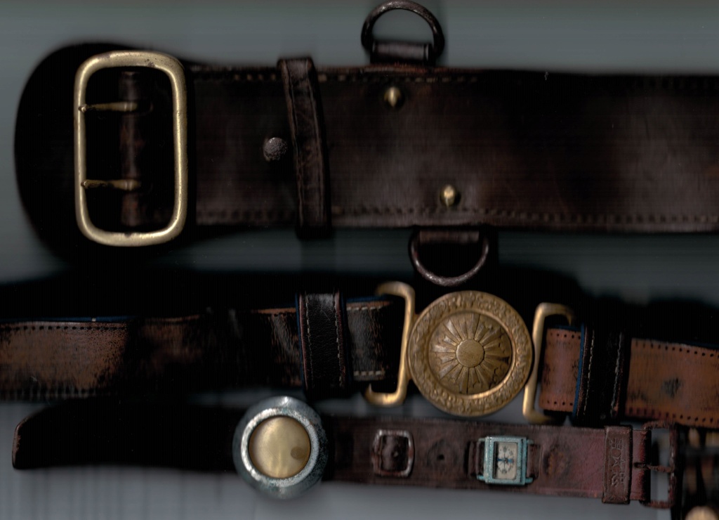 Ma collection de bracelets de montres japonais de la seconde guerre mondiale. Cuir_311