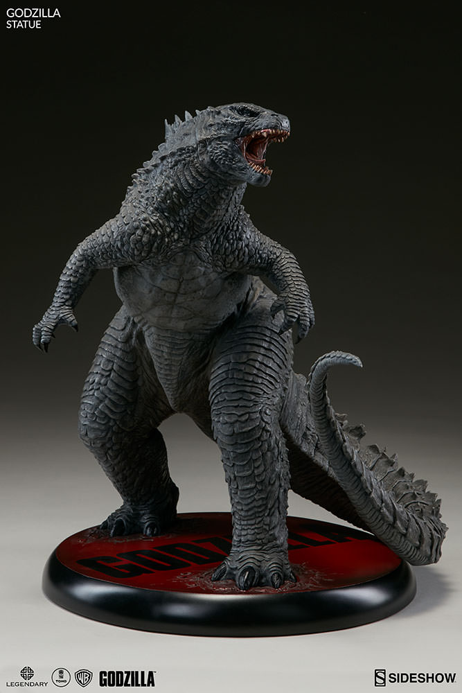 Godzilla statue Sideshow Godzil10