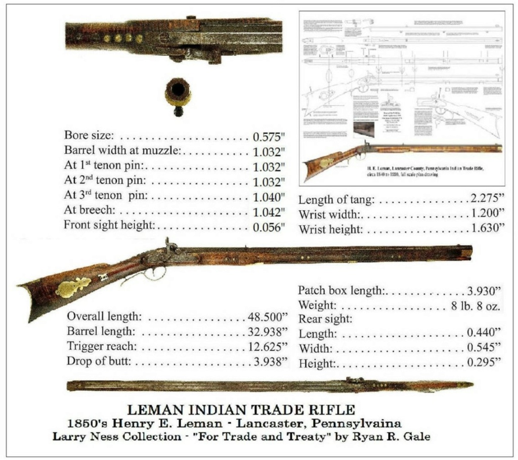 Early H.E. Leman Trade Rifles with Schematics Paet_110