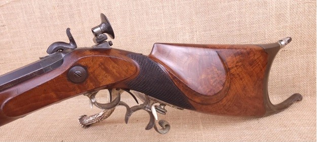 American-Made Schuetzen Rifle Schuet13
