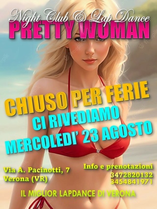 PRETTY WOMAN NIGHT CLUB & LAP DANCE - VERONA (VR) Chiuso10