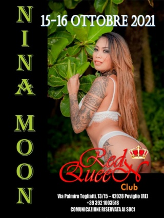15-16 ottobre 2021 - NINA MOON - RED QUEEN CLUB - POVIGLIO - REGGIO EMILIA (RE) Nina_m11