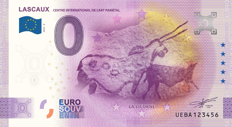 BES - Billets 0 € Souvenirs  = 119 Lascau11