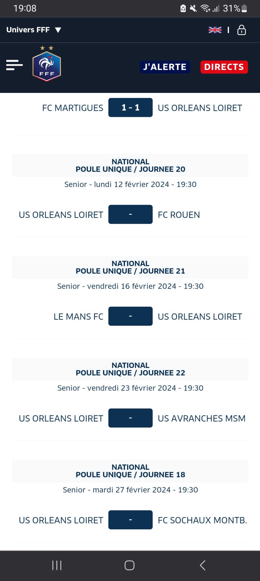 J18  US Orléans - FC Sochaux Screen38