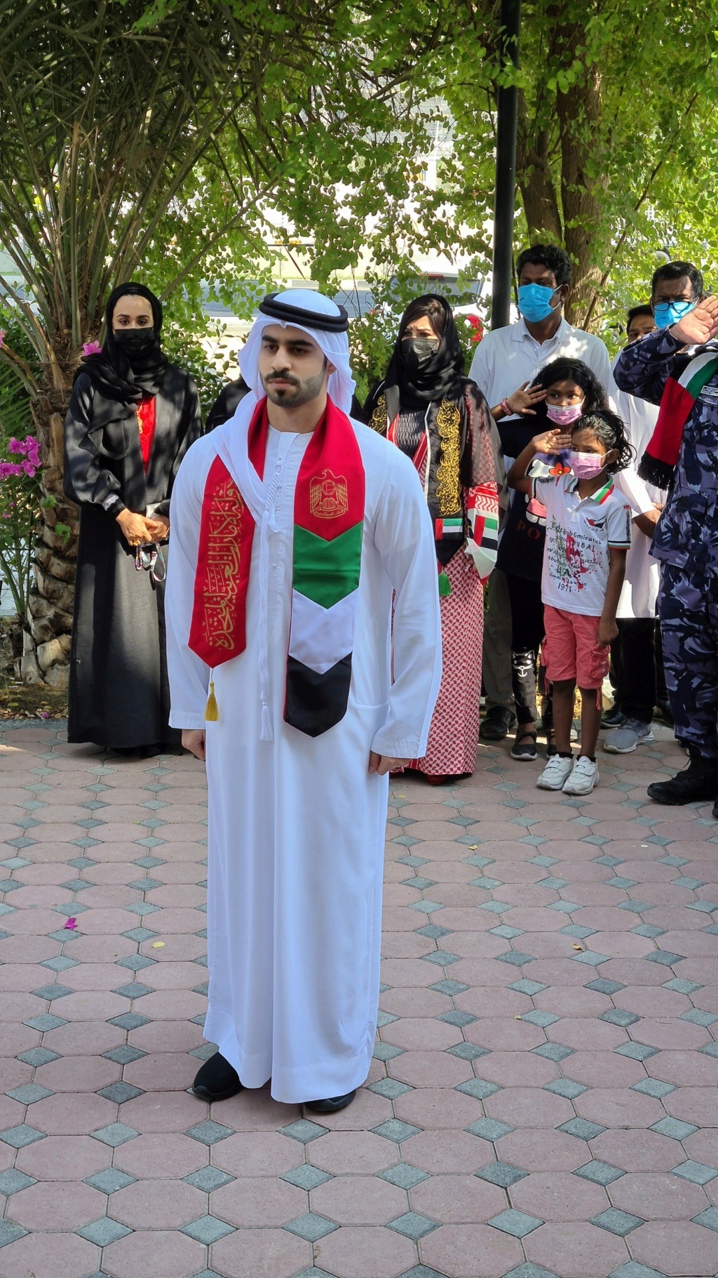 الشيخ حميد القاسمي يرعى فعالية يوم العلم الإماراتي  Img-2086