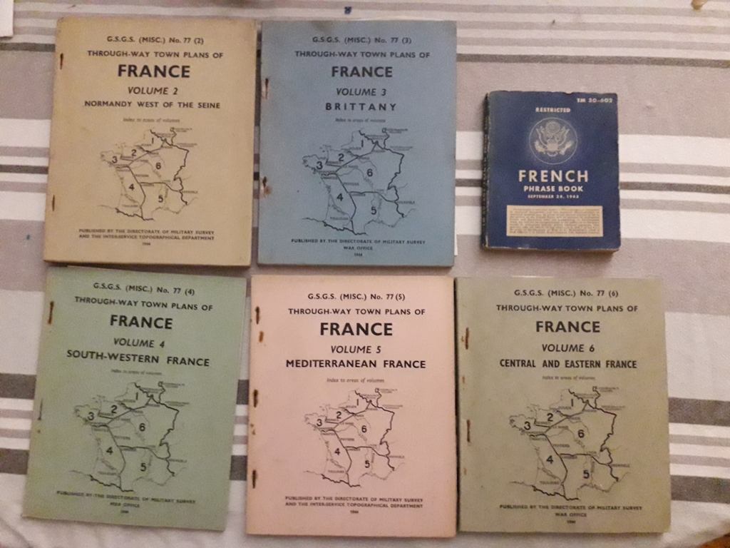Through Way Town Plans of France 1944 20190317