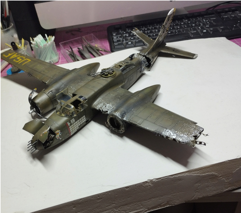 [Musthave] 1/48 - Douglas A-26 Invader  crashé / épave  - Page 6 15110