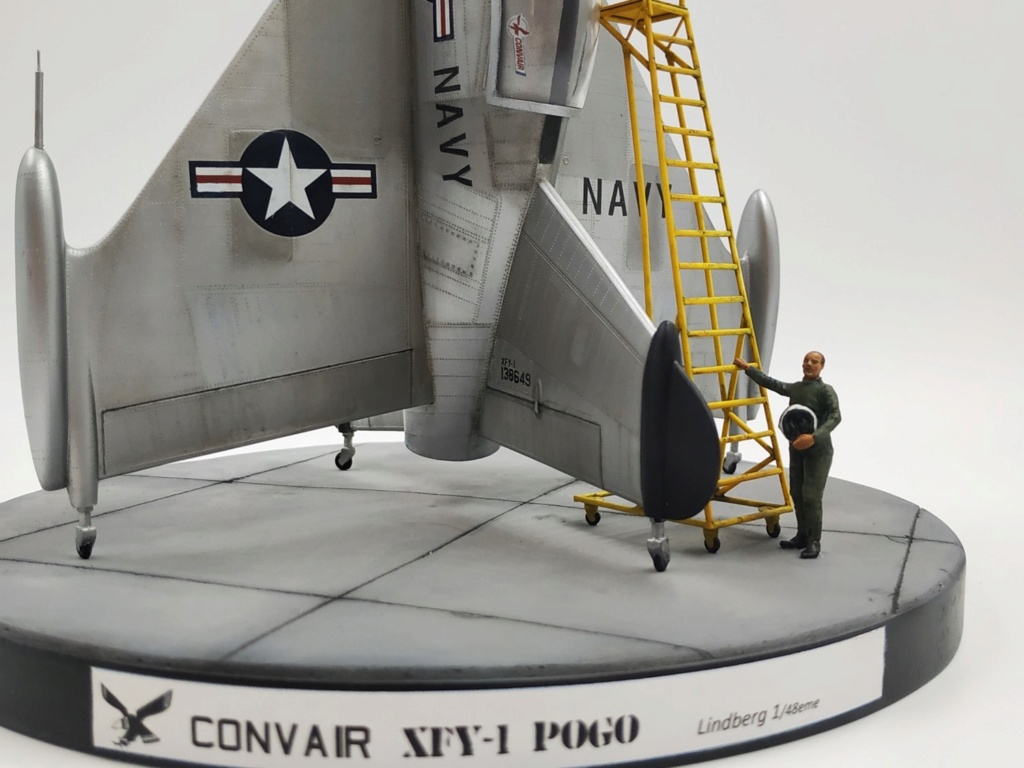 Prototype  ADAV XFY-1  CONVAIR POGO -  kit Lindberg 1/48 (VINTAGE) Image404